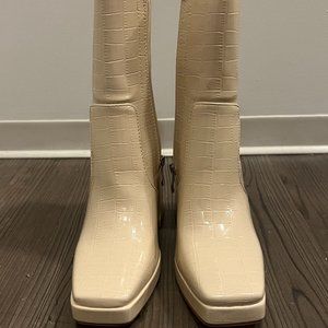 Princess Polly Jamie Croc Platform Boots